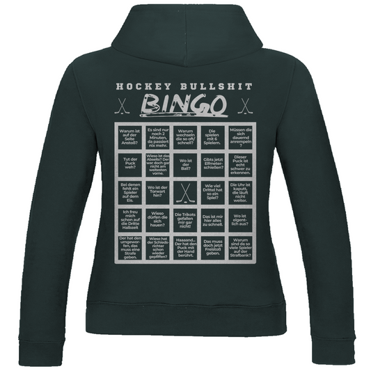 Ladies Hoodie BULLSHIT BINGO (back)