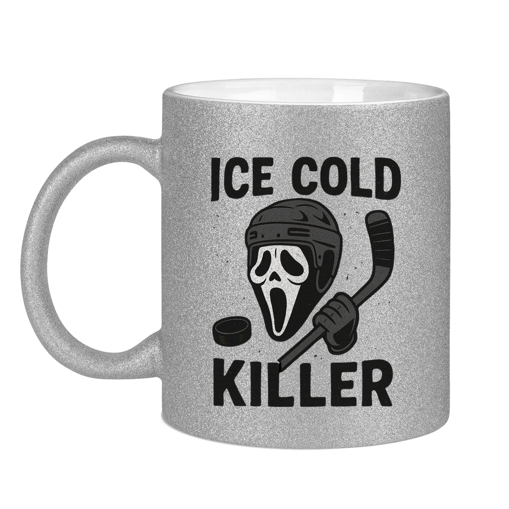 Glitzertasse ICE COLD KILLER