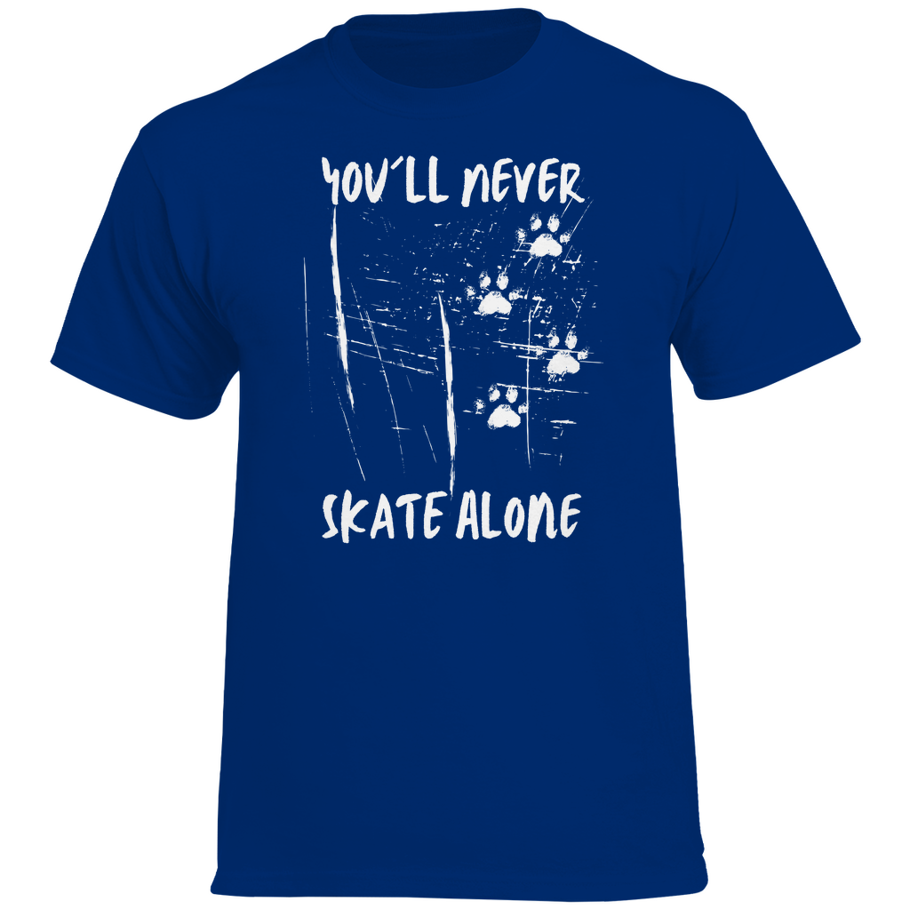 T-Shirt NEVER SKATE ALONE