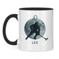 Tasse zweifarbig STERNZEICHEN LEO / LÖWE