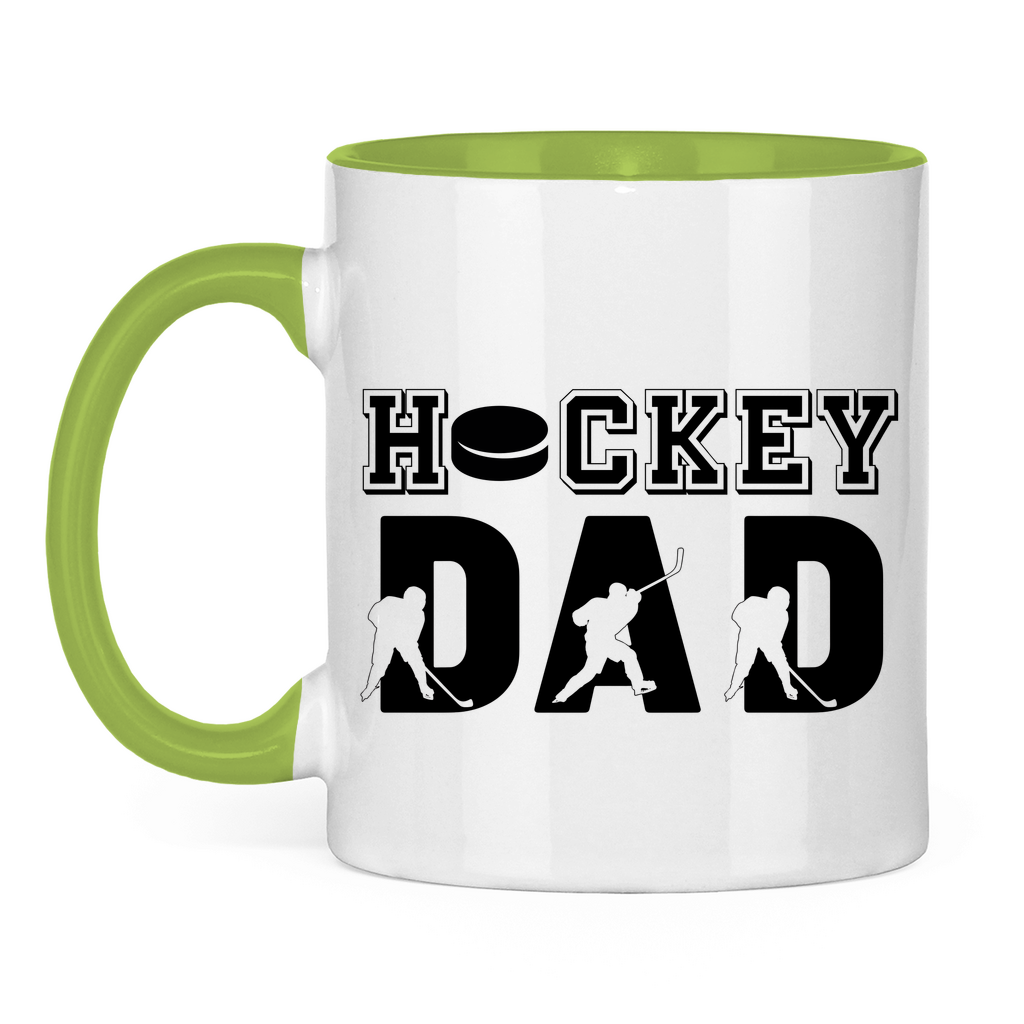 Tasse zweifarbig HOCKEYDAD SPIELER