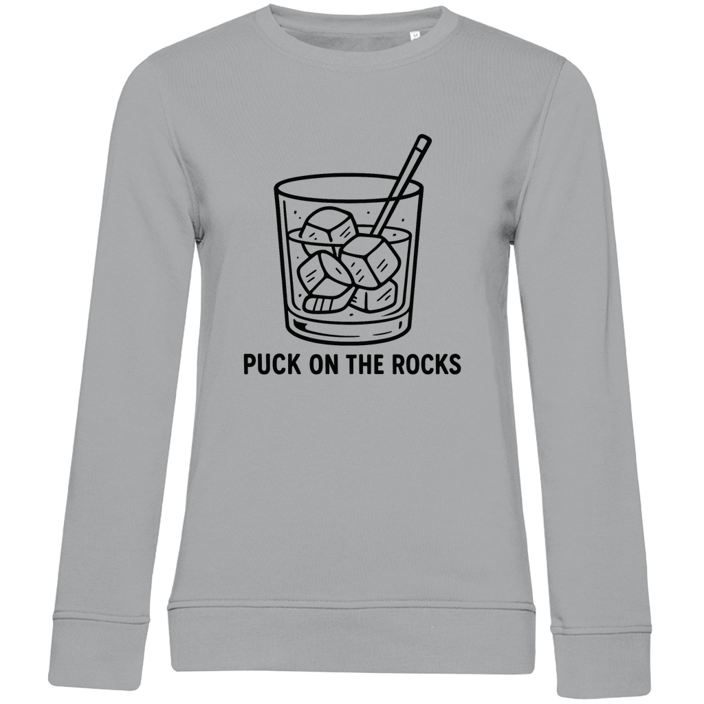 Ladies Sweatshirt PUCK ON THE ROCKS