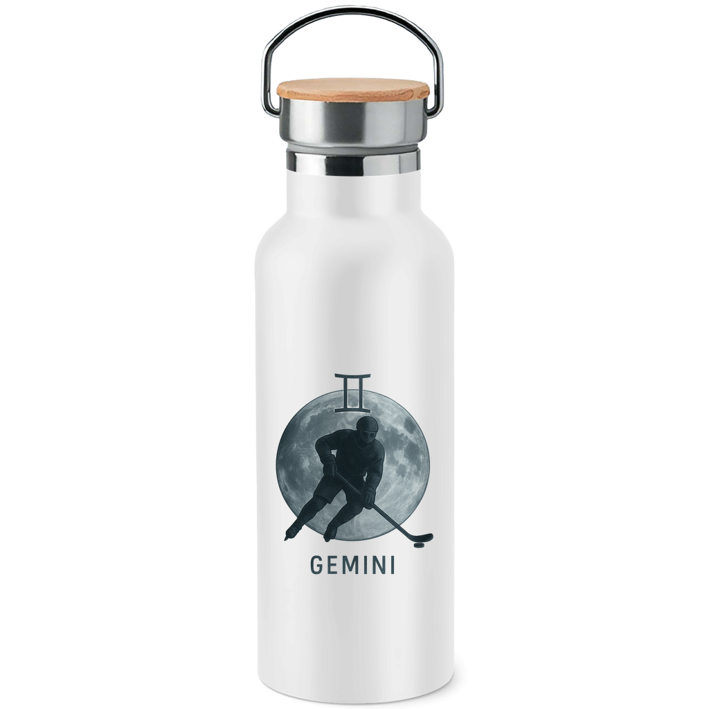 Edelstahl-Trinkflasche STERNZEICHEN GEMINI / ZWILLING