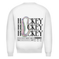 Unisex Sweatshirt   HOCKEY MODERN (back)