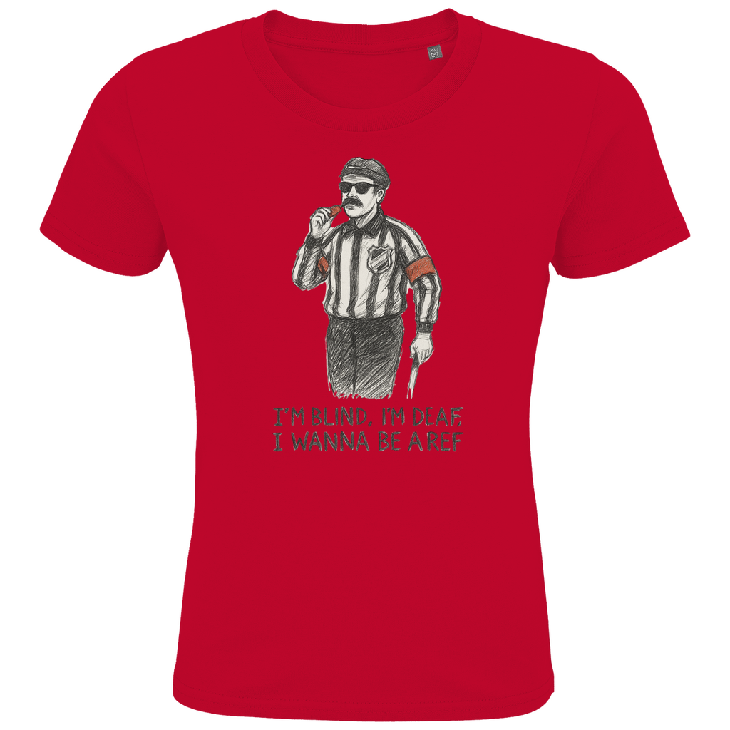 Kids T-Shirt WANNA BE A REF