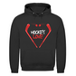 Unisex Hoodie HOCKEYLOVE STICKHEART