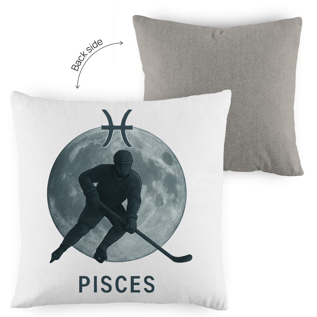 Kopfkissen zweifarbig STERNZEICHEN PISCES / FISCH