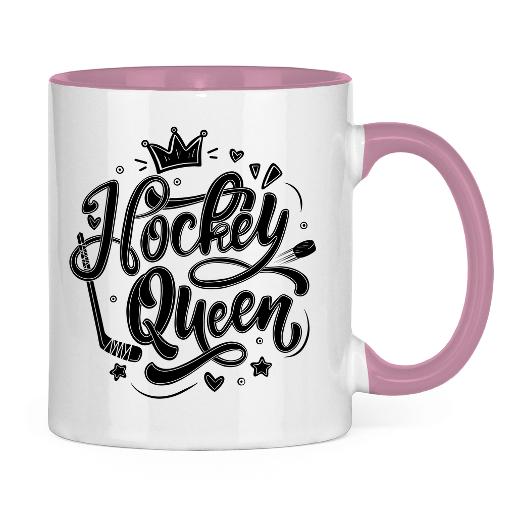Tasse zweifarbig HOCKEYQUEEN II
