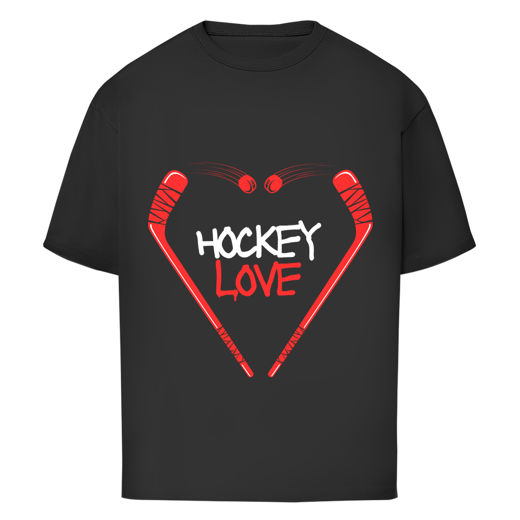 Oversize T-Shirt HOCKEYLOVE STICKHEART
