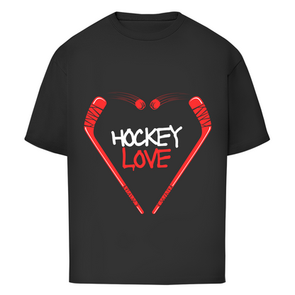 Oversize T-Shirt HOCKEYLOVE STICKHEART