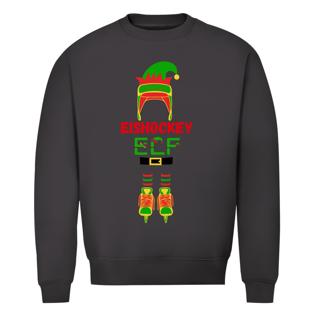 Unisex Sweatshirt HOCKEY ELF - personalisierbar -