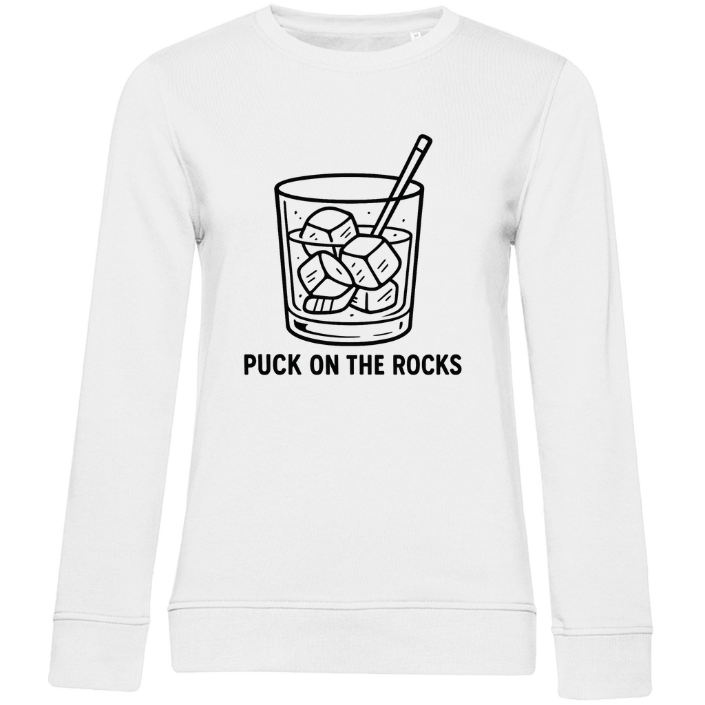 Ladies Sweatshirt PUCK ON THE ROCKS