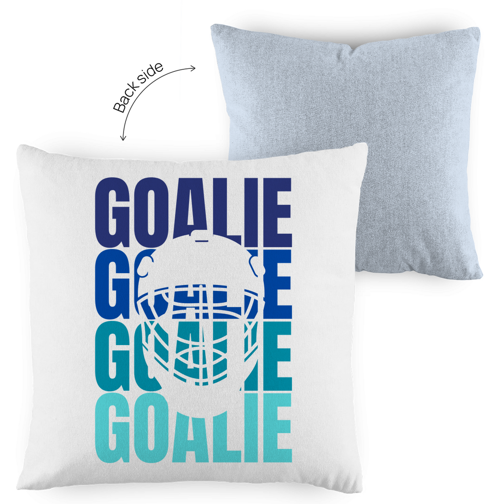 Kopfkissen zweifarbig GOALIE MASKE