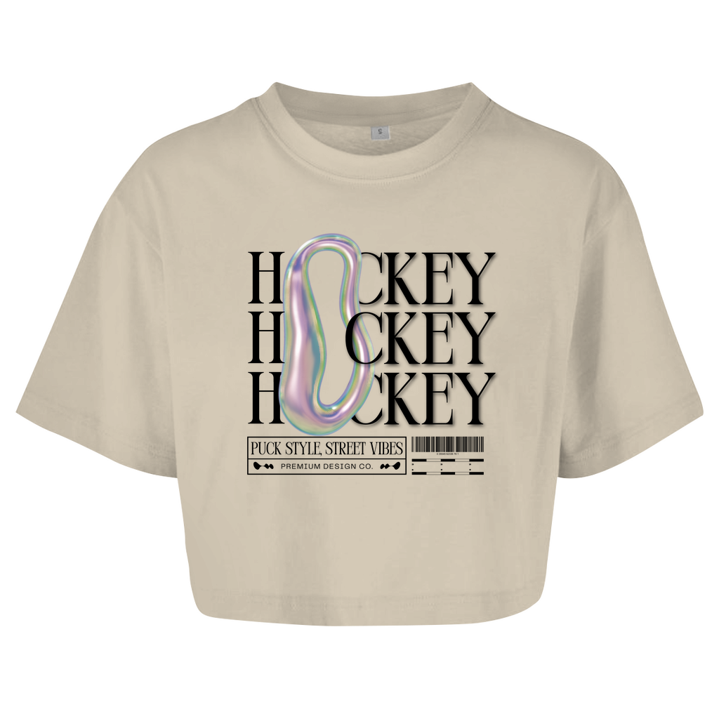 Ladies Crop Top  HOCKEY MODERN