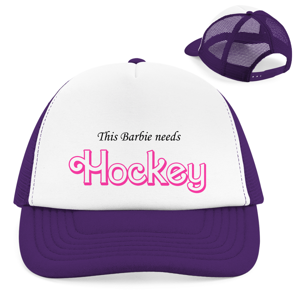 Retro Cap BARBIE NEEDS HOCKEY