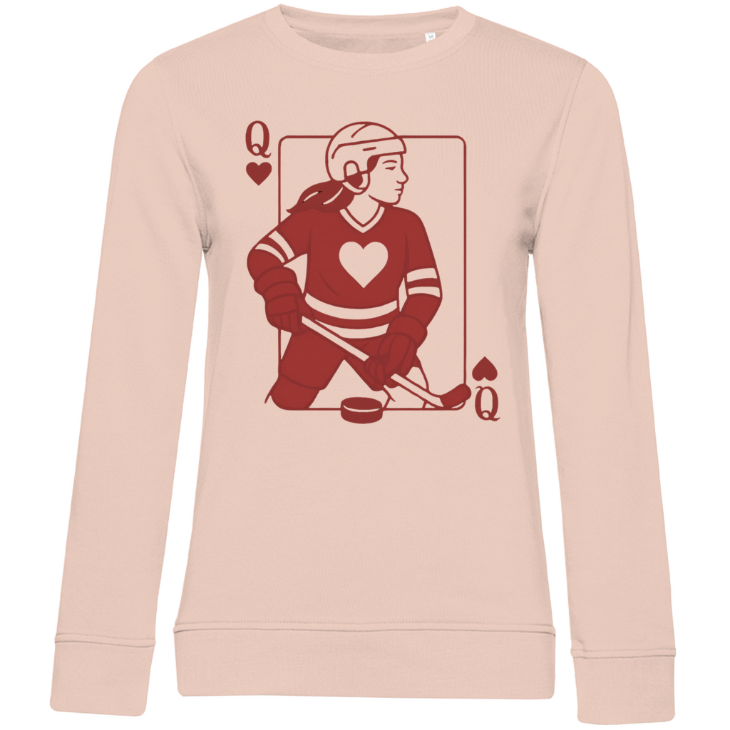 Ladies Sweatshirt  HOCKEY HERZKÖNIGIN