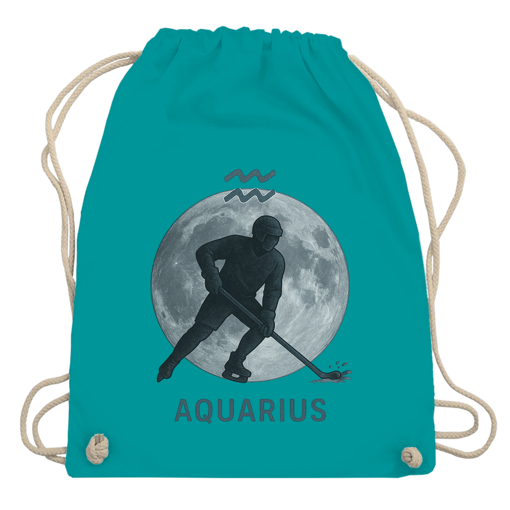 Turnbeutel STERNZEICHEN AQUARIUS / WASSERMANN