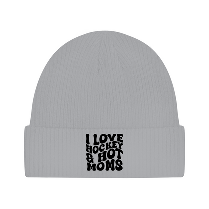 Beanie I LOVE HOCKEY & HOT MOMS