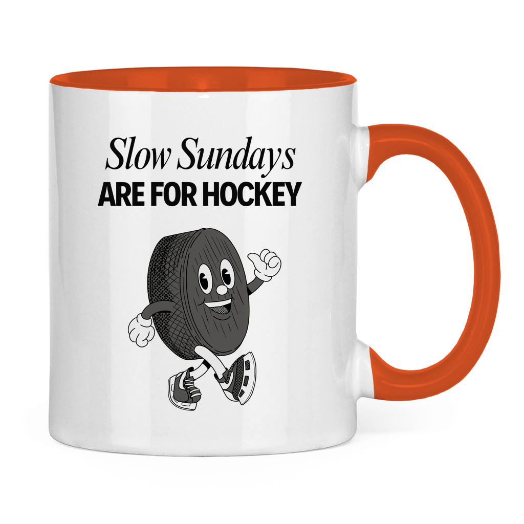 Tasse zweifarbig SLOW SUNDAYS