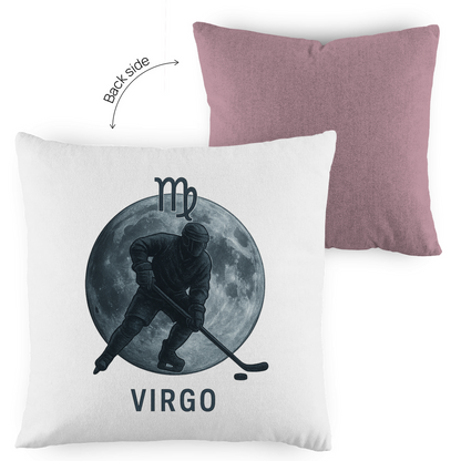 Kopfkissen zweifarbig STERNZEICHEN VIRGO / JUNGFRAU