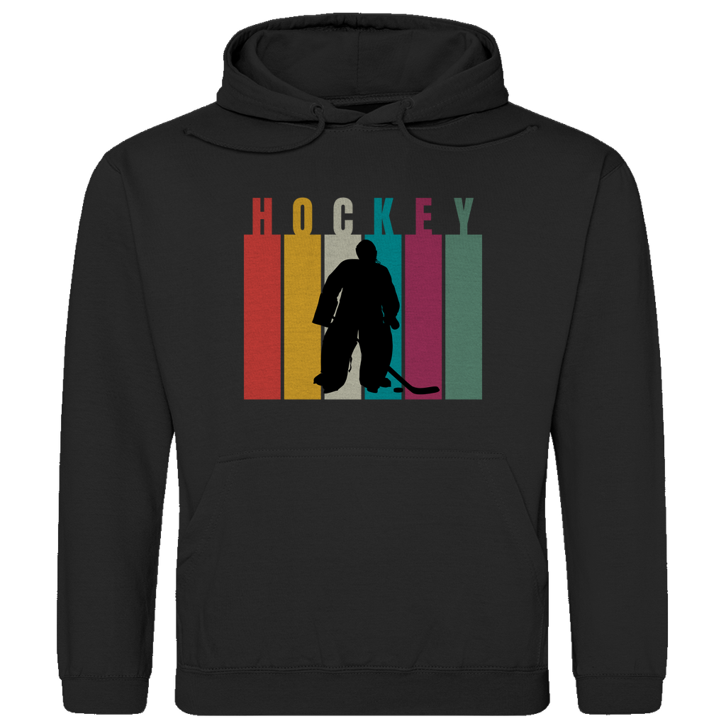 Unisex Hoodie COLOURFUL HOCKEY GOALIE