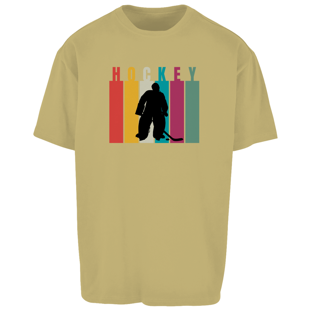Oversize T-Shirt COLOURFUL HOCKEY GOALIE