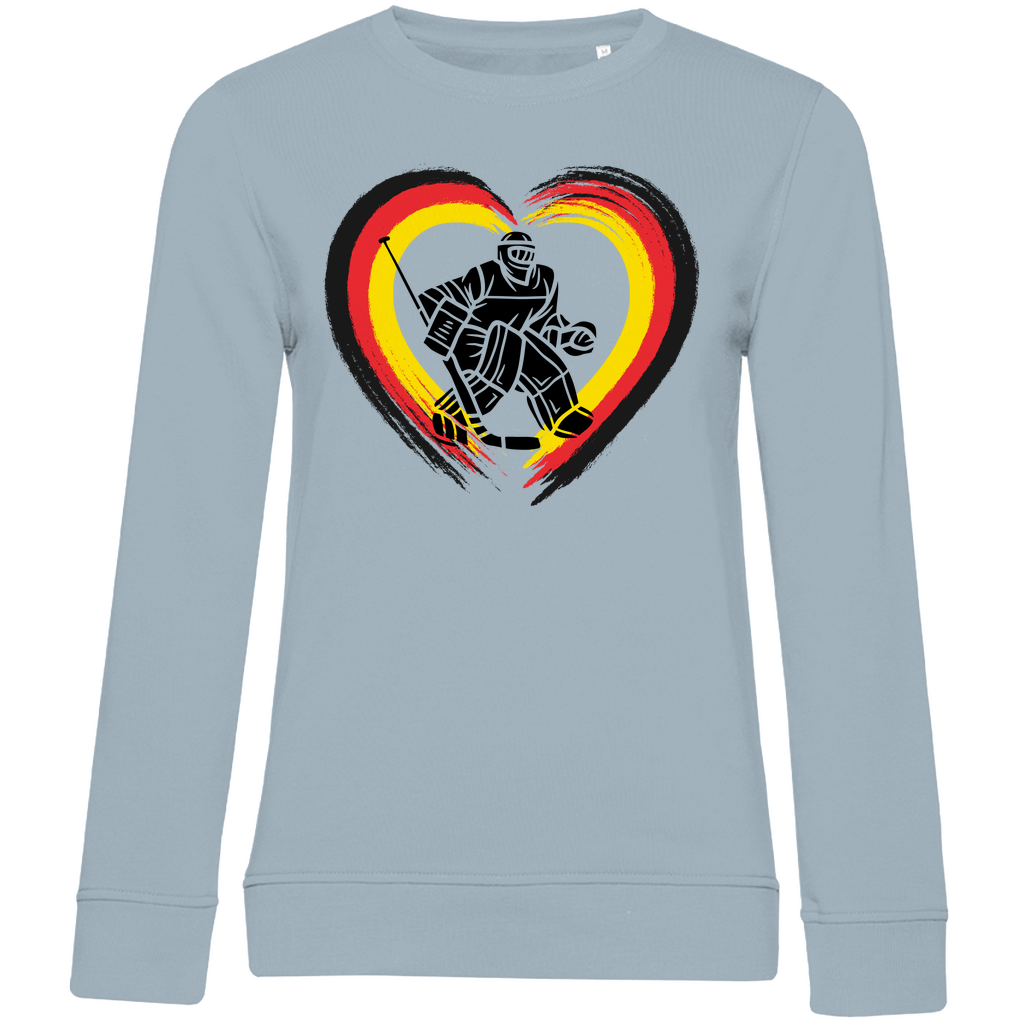 Ladies Sweatshirt HEART GERMANY GOALIE