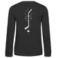 Ladies Sweatshirt HOCKEYSTICK MODERN (back)