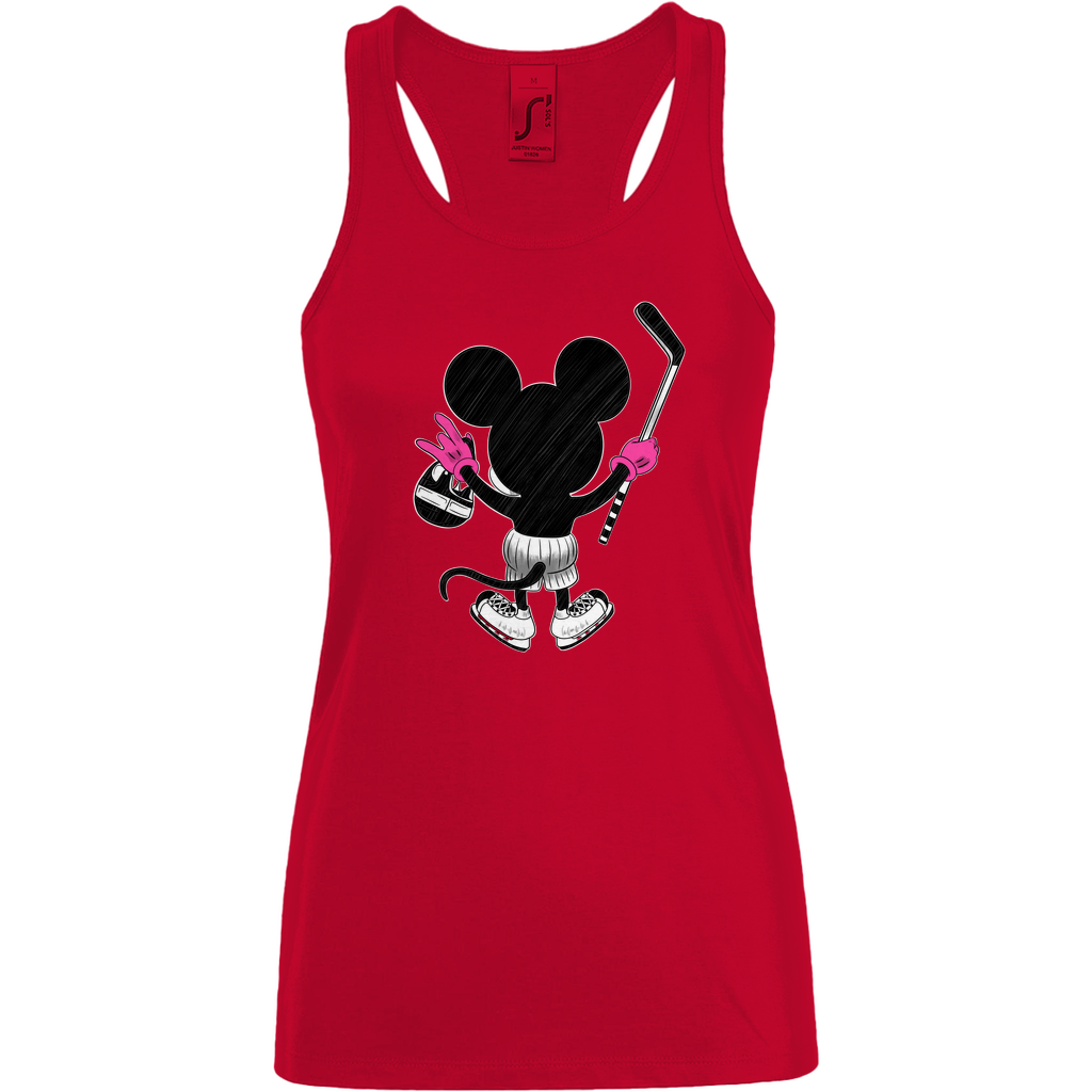 Damen Tank Top HOCKEYMOUSE PINK