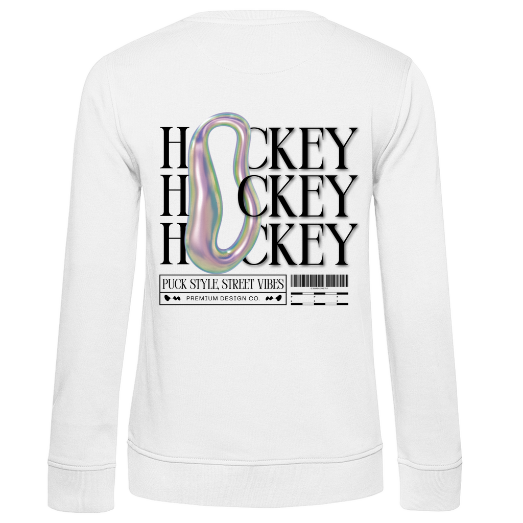 Ladies Sweatshirt  HOCKEY MODERN (back)