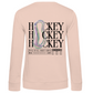 Ladies Sweatshirt  HOCKEY MODERN (back)