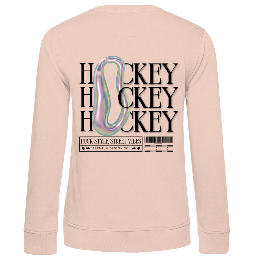 Ladies Sweatshirt  HOCKEY MODERN (back)