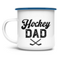 Emaille Tasse HOCKEYDAD