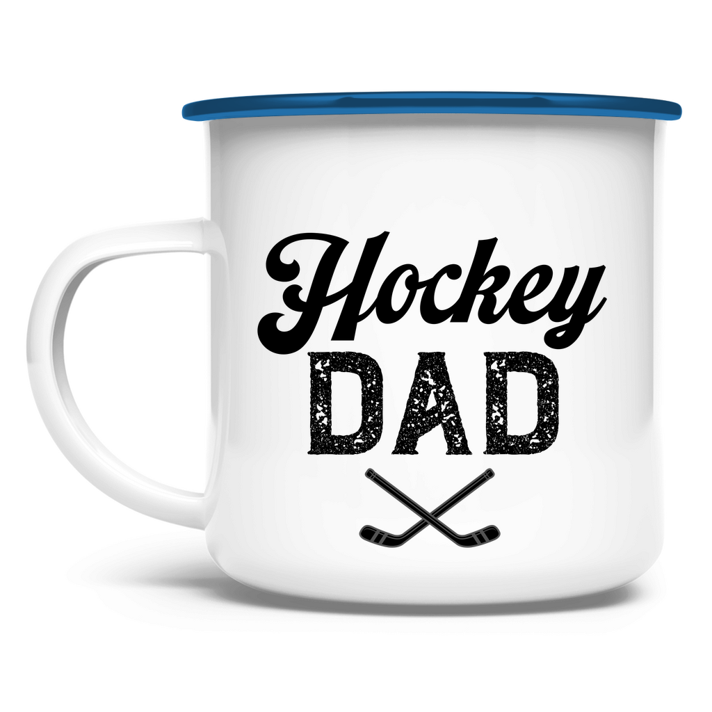 Emaille Tasse HOCKEYDAD