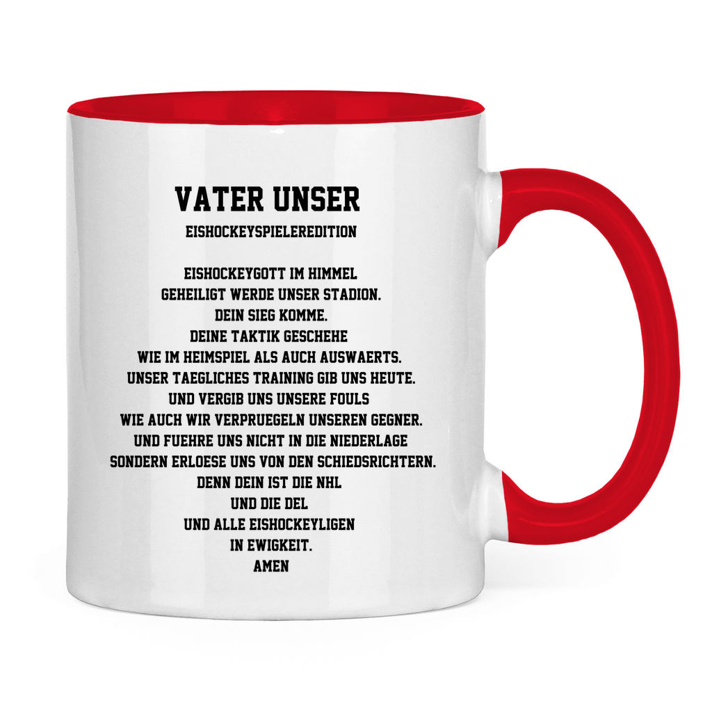 Tasse zweifarbig VATER UNSER SPIELER