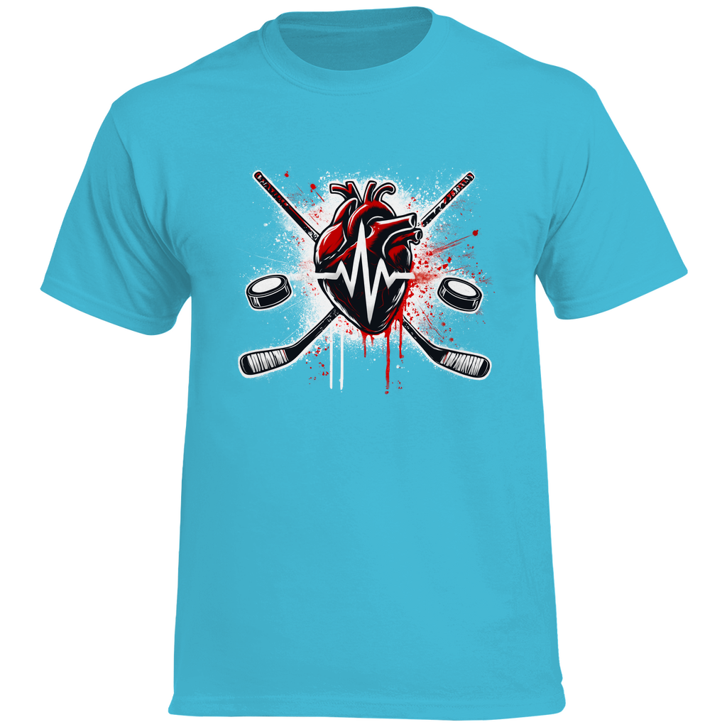 T-Shirt HOCKEY HEARTBEAT