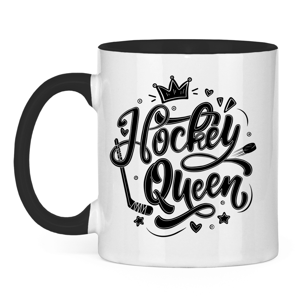 Tasse zweifarbig HOCKEYQUEEN II