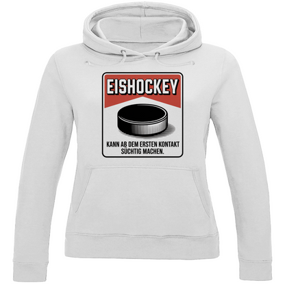 Ladies Hoodie EISHOCKEY ZIGARETTENSCHACHTEL