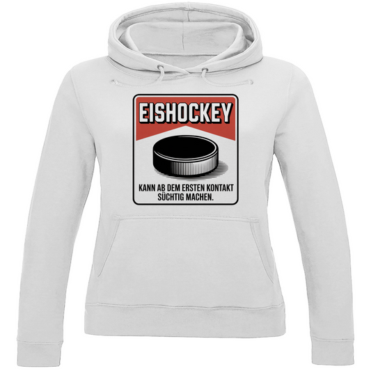 Ladies Hoodie EISHOCKEY ZIGARETTENSCHACHTEL