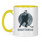 Tasse zweifarbig STERNZEICHEN SAGITTARIUS / SCHÜTZE
