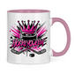 Tasse zweifarbig HOCKEYQUEEN