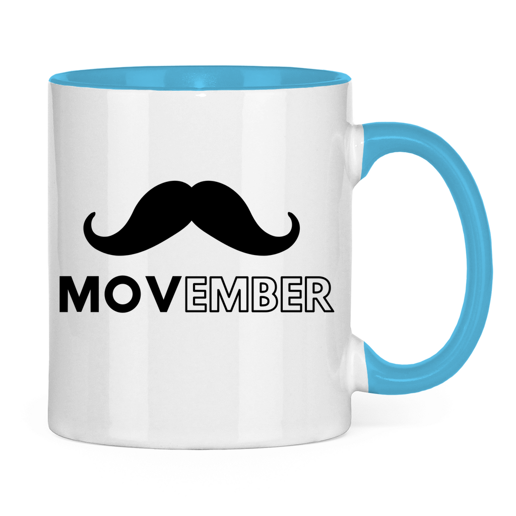 Tasse zweifarbig MOVEMBER