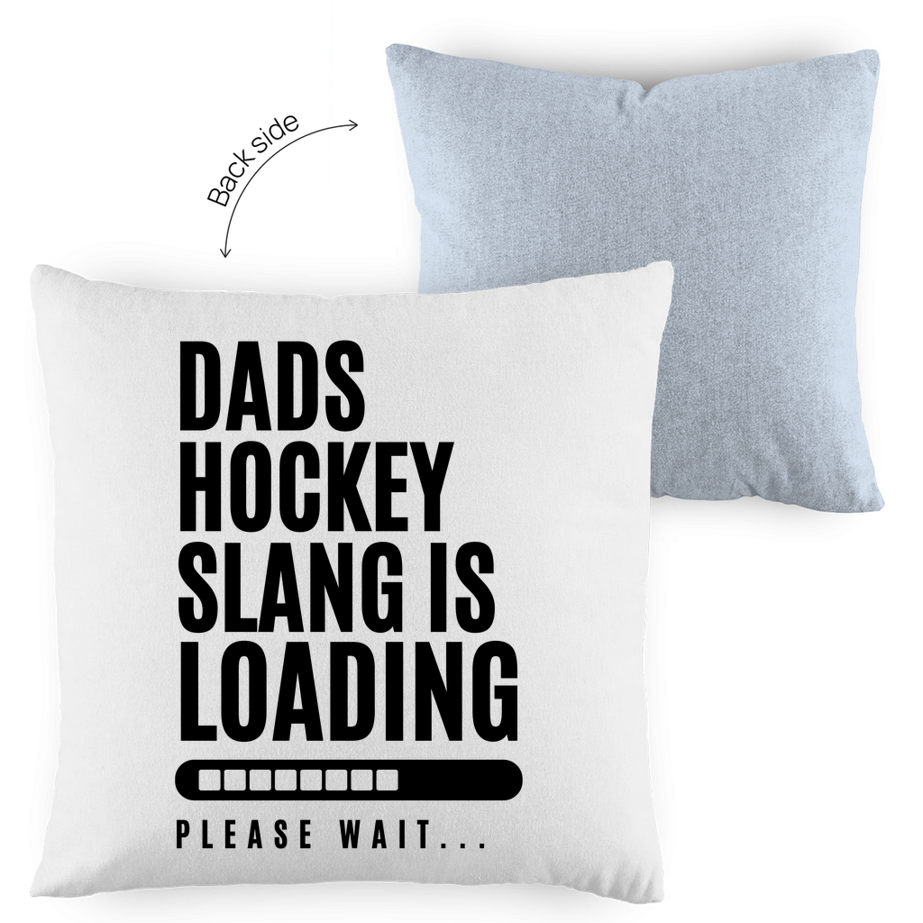 Kopfkissen zweifarbig HOCKEYDADS SLOGAN