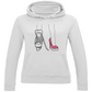 Ladies Hoodie SKATES & HEELS