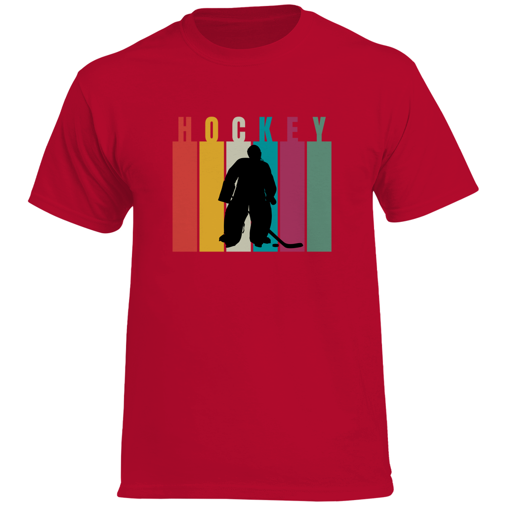 T-Shirt COLOURFUL HOCKEY GOALIE