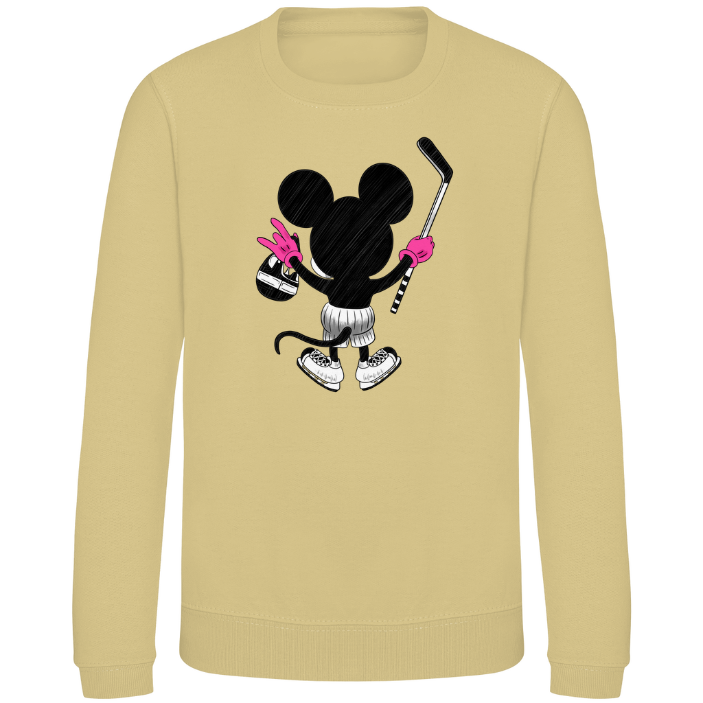 Kids Sweatshirt HOCKEYMOUSE PINK