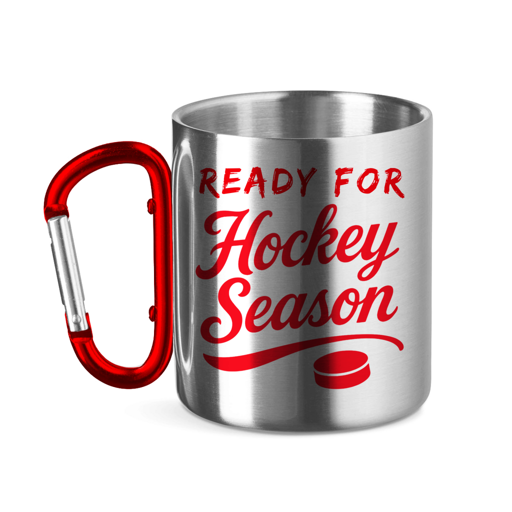 Edelstahltasse READY FOR HOCKEY SEASON