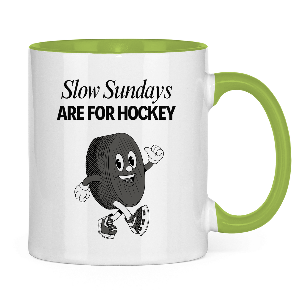 Tasse zweifarbig SLOW SUNDAYS