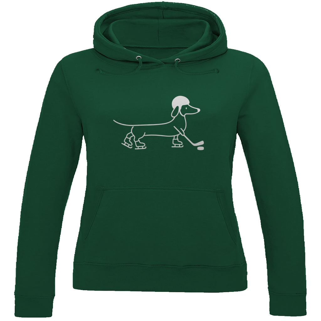 Ladies Hoodie HOCKEY DACKEL
