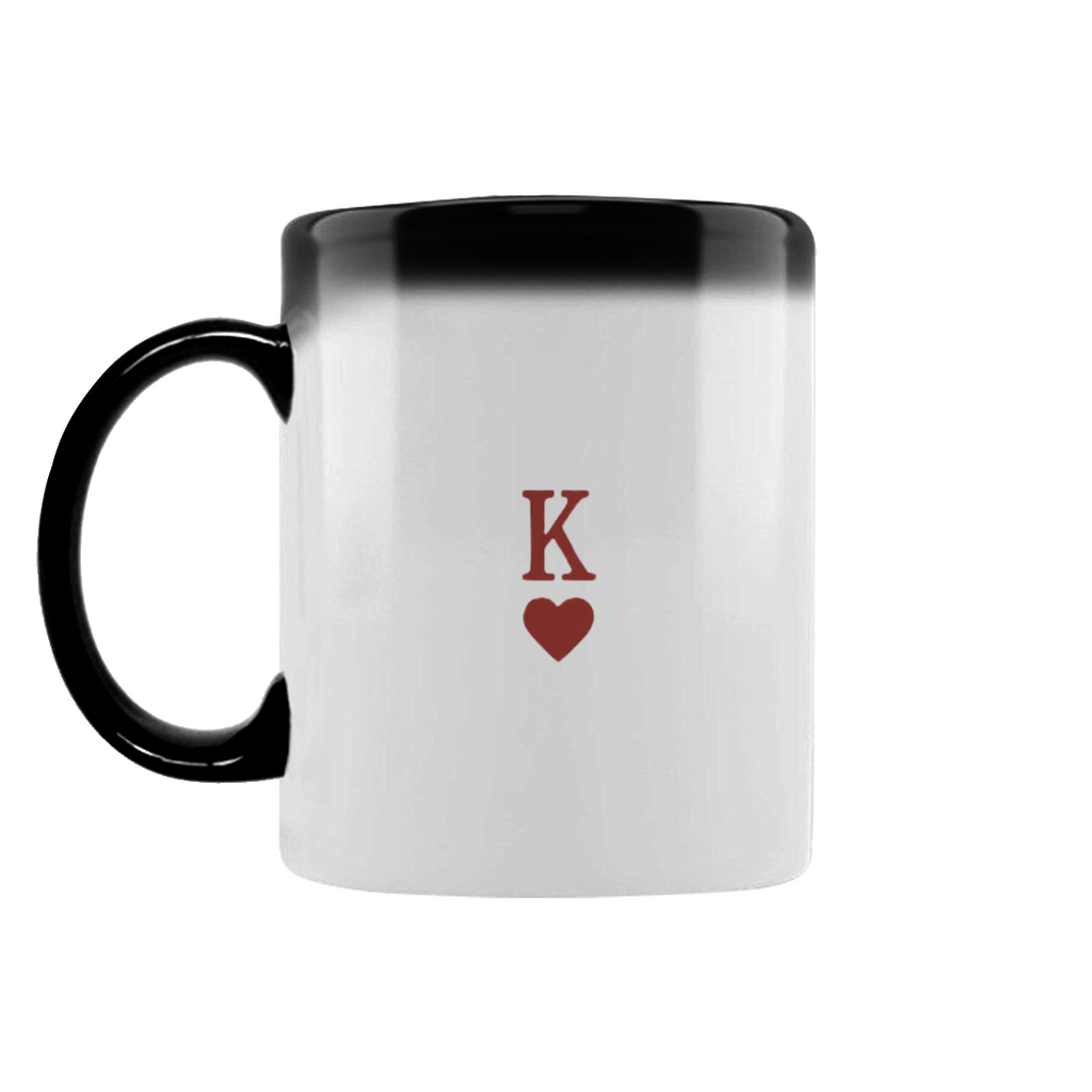 Zaubertasse HOCKEY HERZKÖNIG